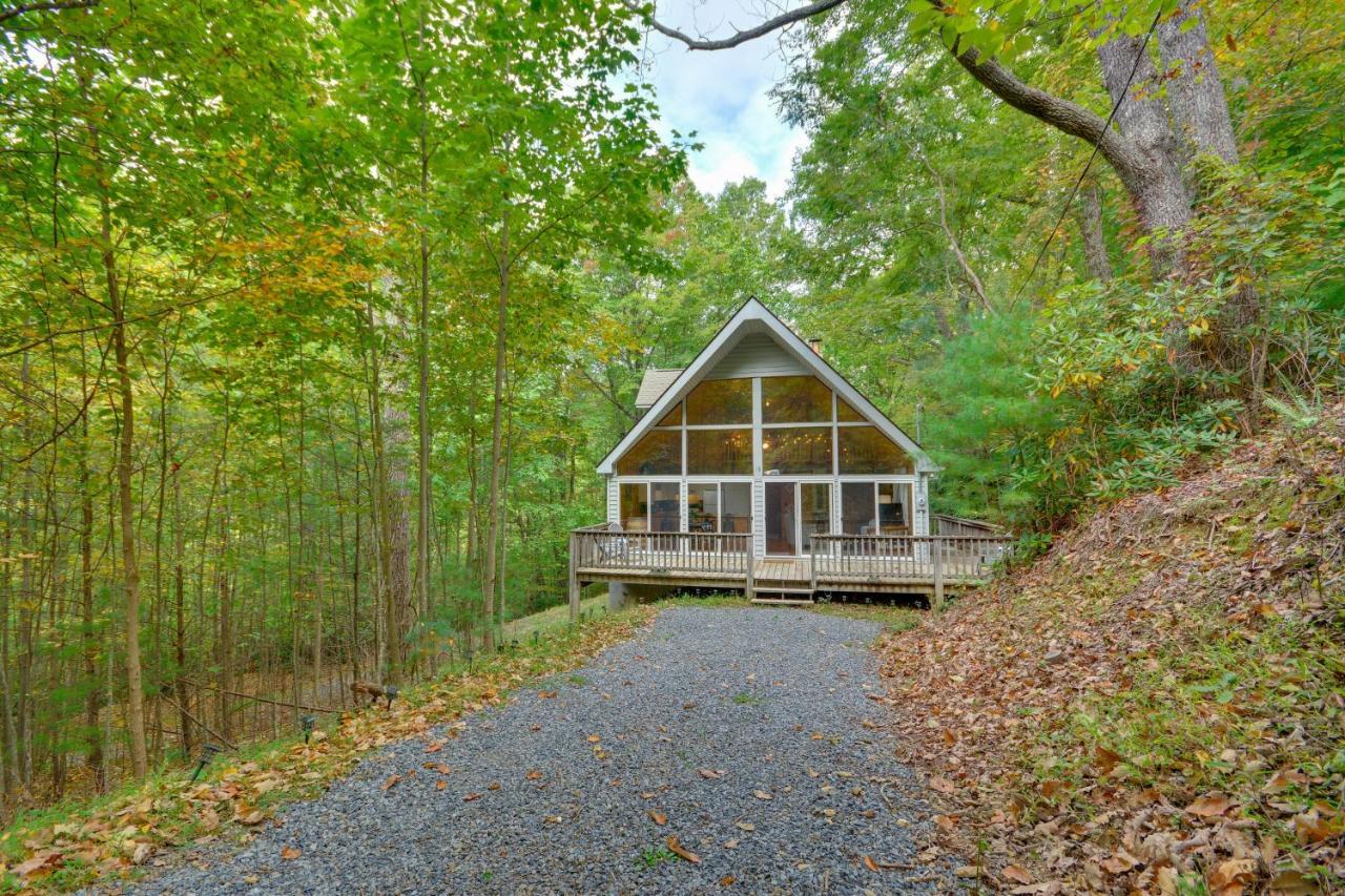 Serene Fancy Gap Cabin Retreat In Private Setting! المظهر الخارجي الصورة