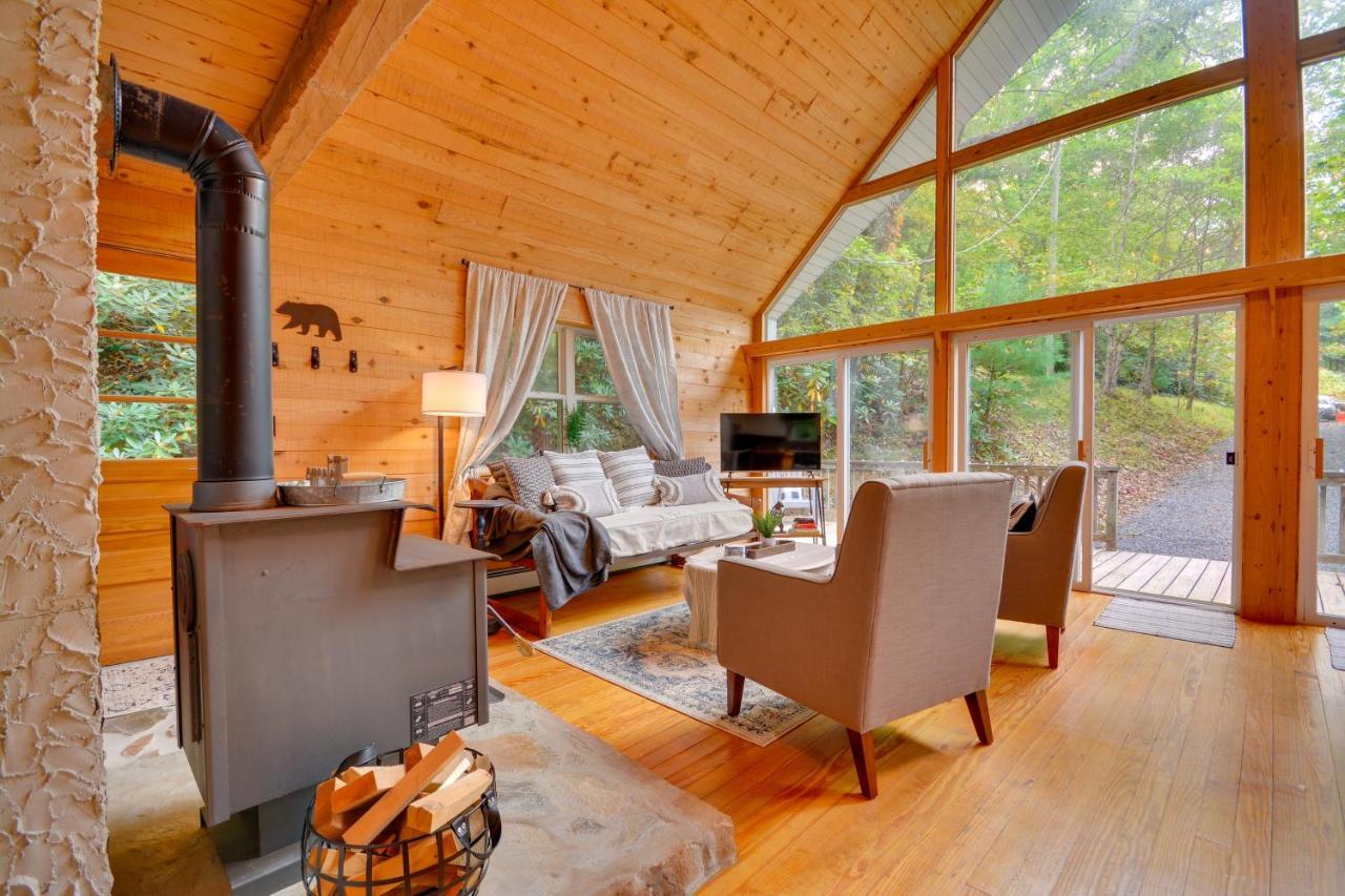 Serene Fancy Gap Cabin Retreat In Private Setting! المظهر الخارجي الصورة