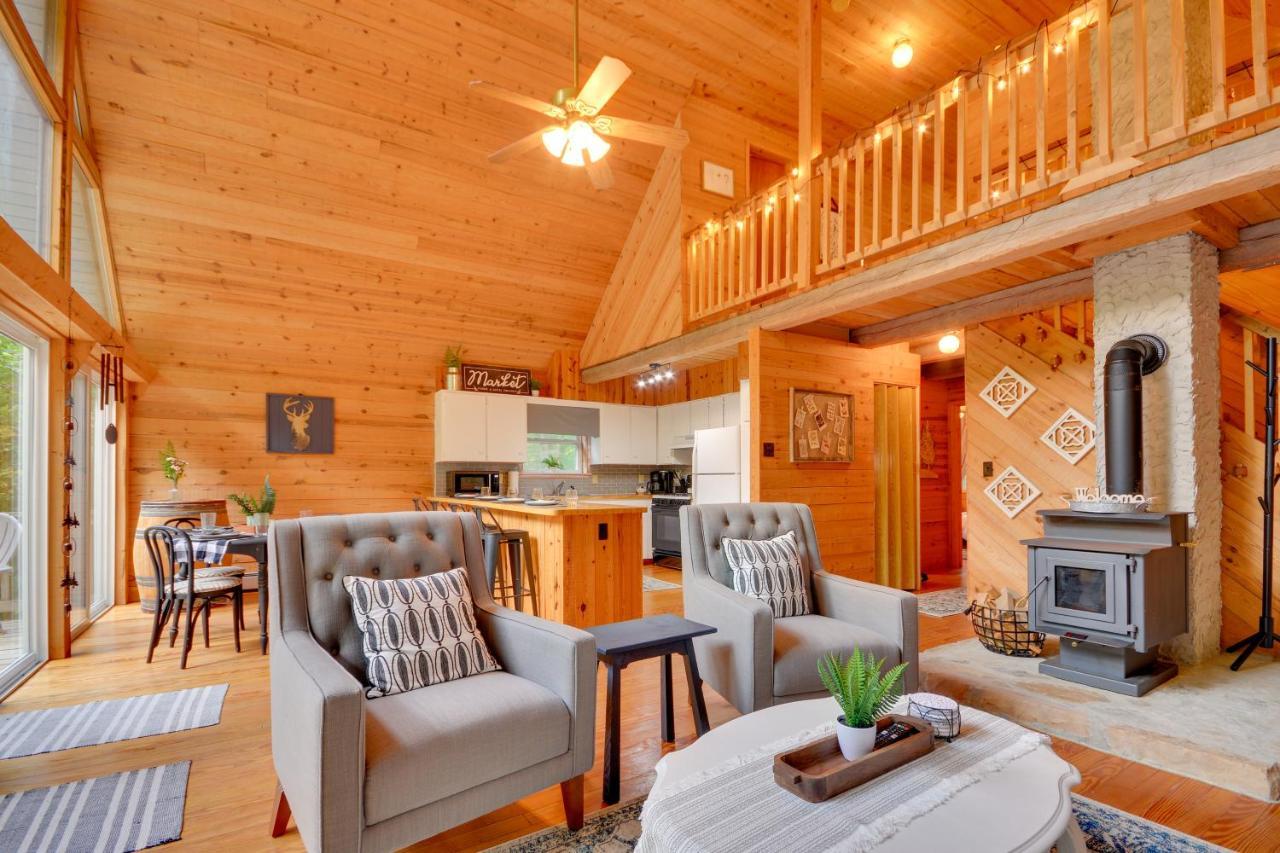 Serene Fancy Gap Cabin Retreat In Private Setting! المظهر الخارجي الصورة